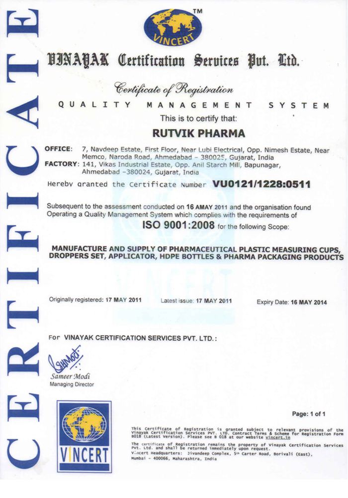 Click to enlarge Rutvik Pharma