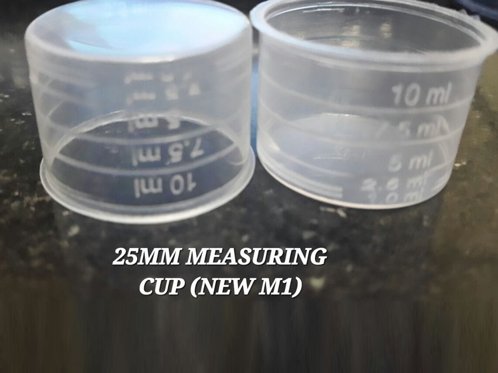10 ML 25mm neck Measuring Cup